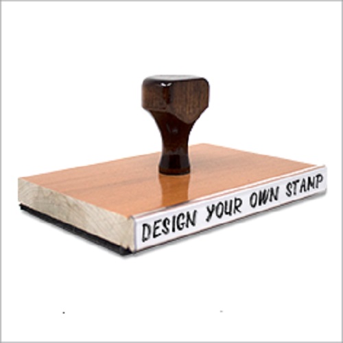 2 1/4" x 7" Hand Stamp